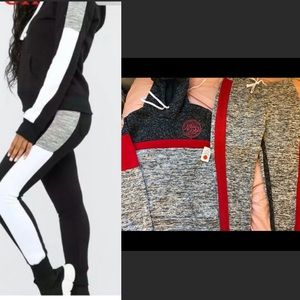 2 Tracksuits- hoodie and joggers sets